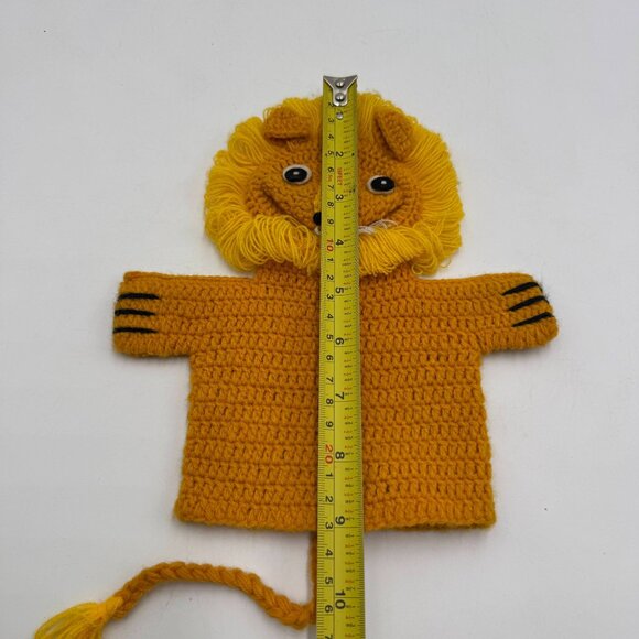 Vtg 70's R. Dakin Lion & Elephant Puppets (3) Golf Club Covers Zoo Animals - Picture 2 of 16